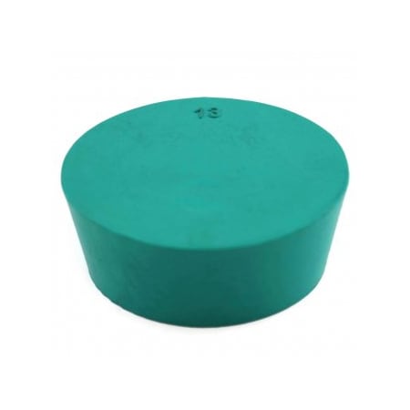 United Scientific Solid Rubber Stopper, Neoprene, No 13, 4/pk, 4PK 259100-13